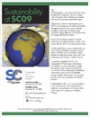 Sustainability flyer